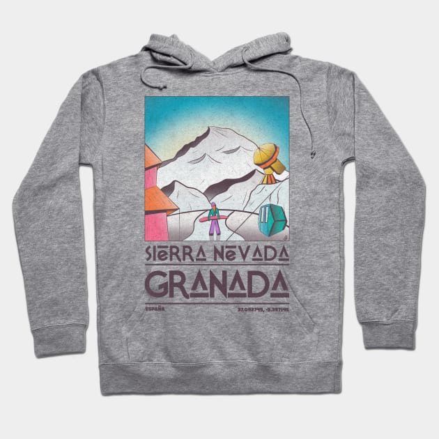 Sierra Nevada, Granada, Spain Hoodie by JDP Designs